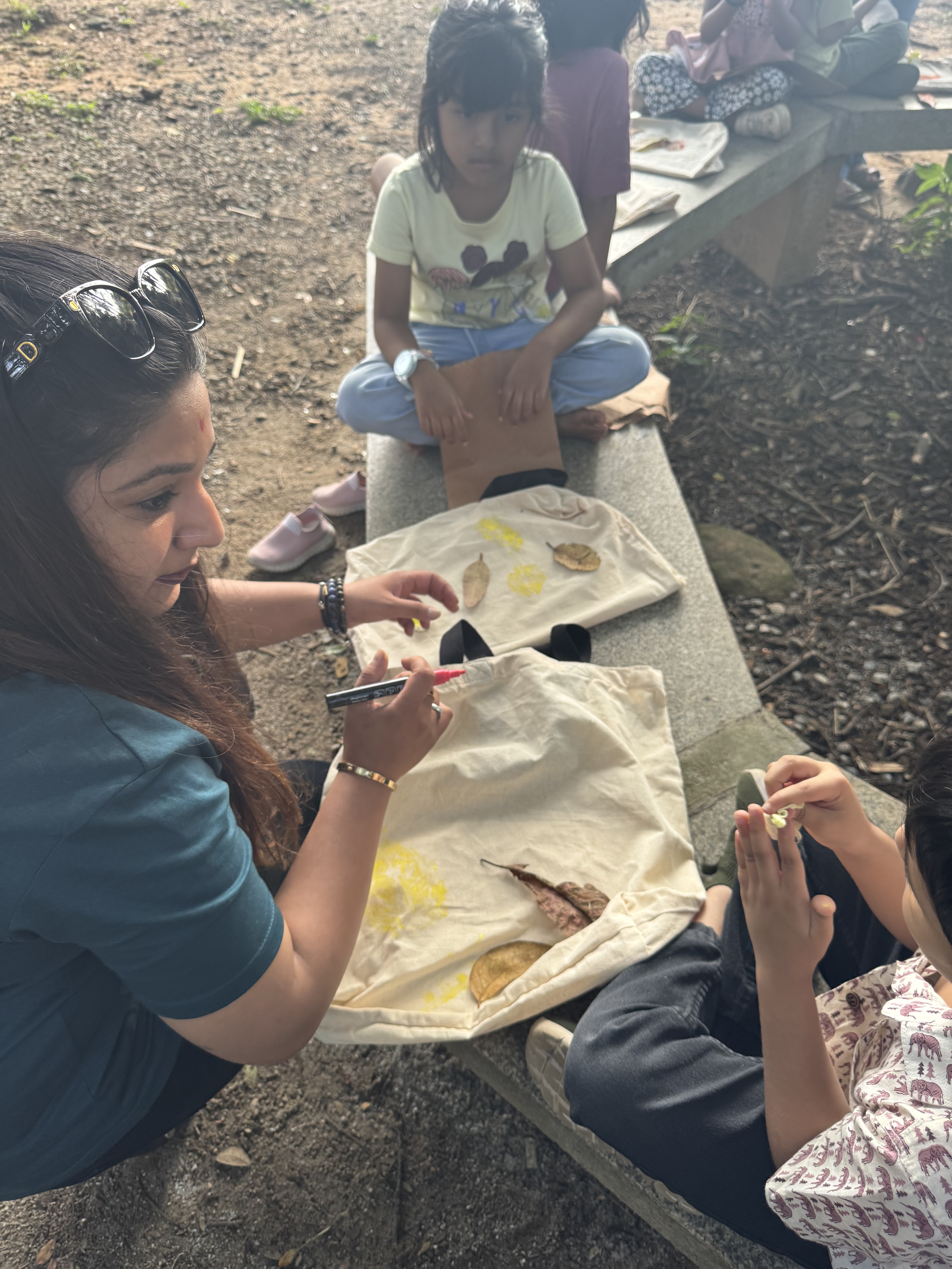 Young students actively learning in a modern classroom setting