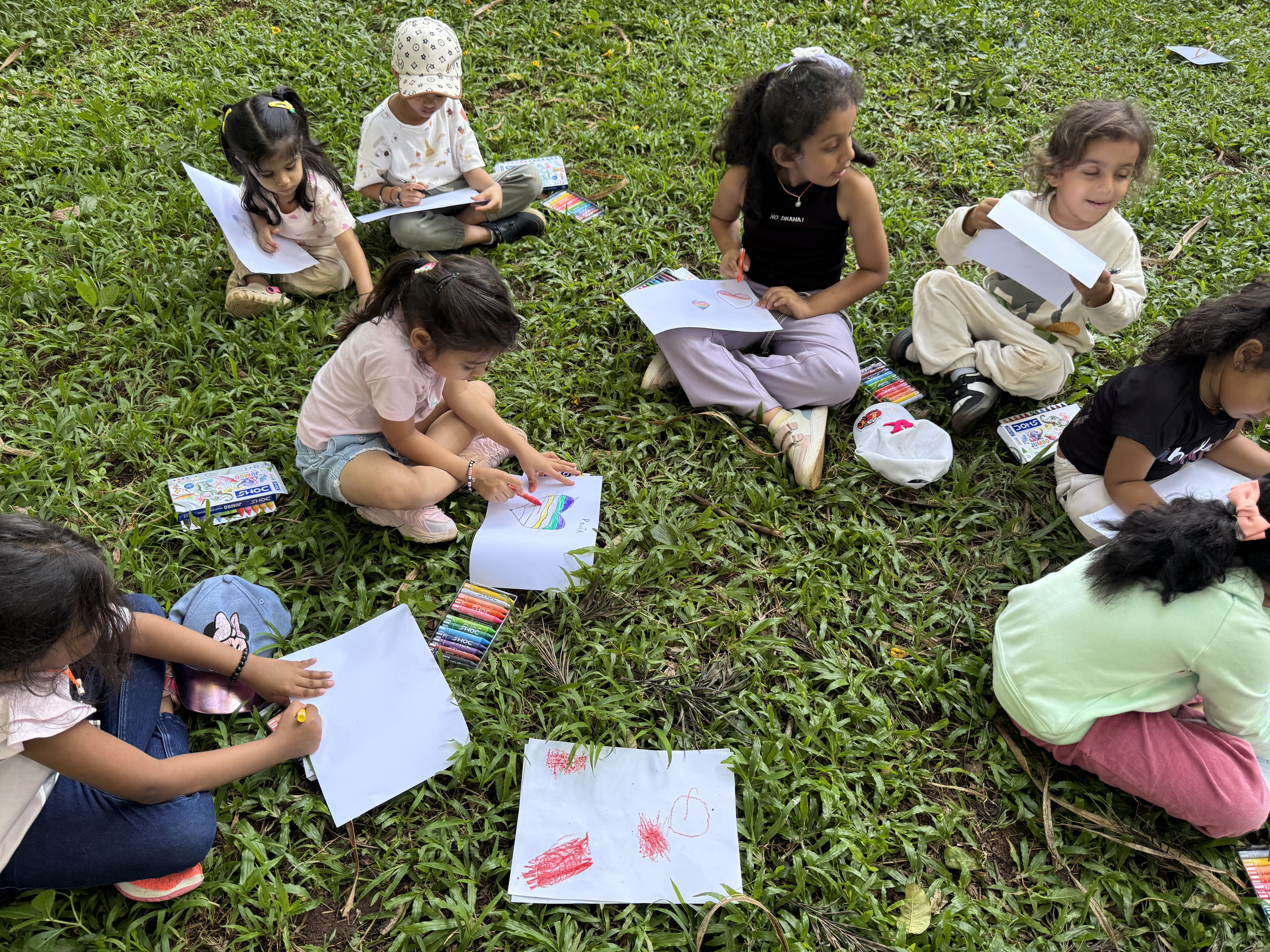 Students working together in an engaging educational environment